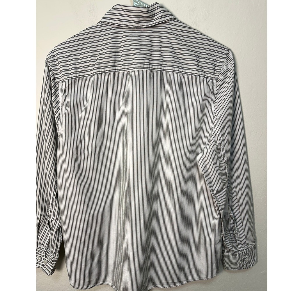 Madewell Two Pattern Striped Button Down Shirt Fi… - image 7